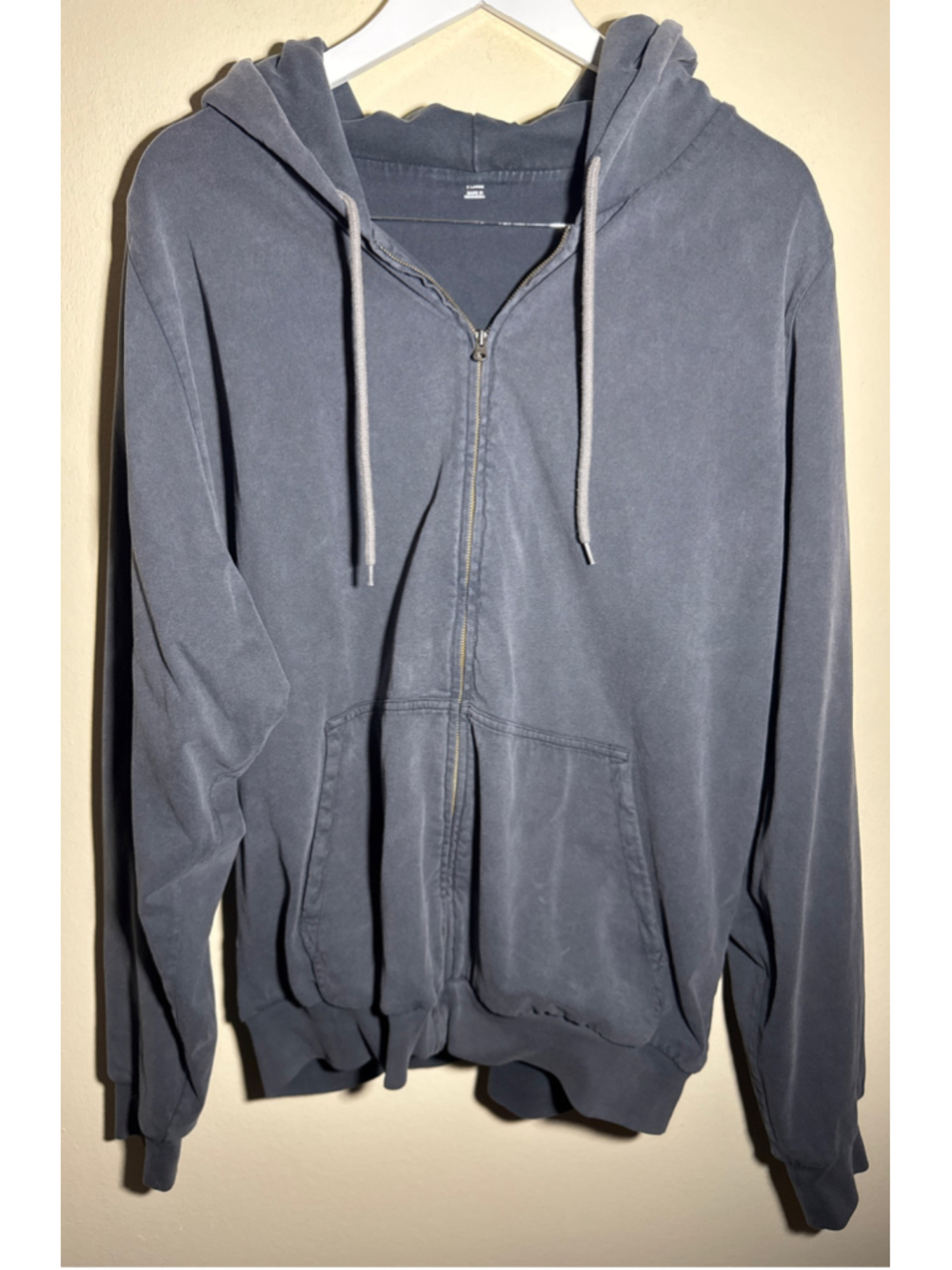 Gap Zip-Up Hoodie Poetic Black Size XL